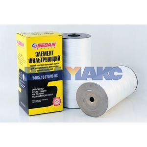 элемент фильтра тонкой очистки масла КАМАЗ-ЕВРО (нитка, ЗАО СЕДАН) (ЕЕ30032)