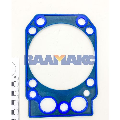 прокладка головки блока КАМАЗ фторсиликон с метал. каркасом (СТРОЙМАШ)