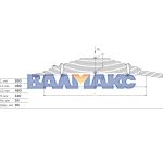 рессора задняя МАЗ (прицеп ,10 листов)