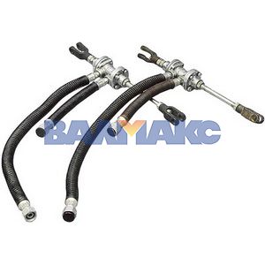 клапан включения привода сцепления со шлангами МАЗ (шток=330 мм)