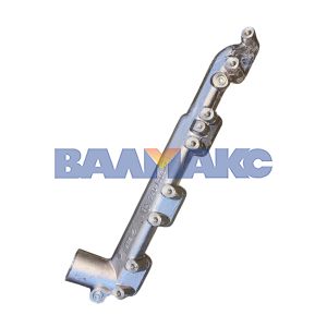 труба водяная левая в сборе КАМАЗ