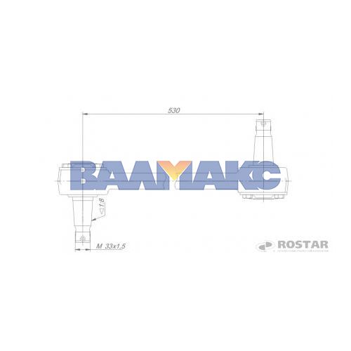 штанга реактивная (аналог 5511-2919012-01)