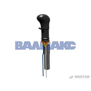 ручка на рычаг КПП ZF КАМАЗ (переключения делителя двухтрубная) ROSTAR