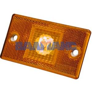 фонарь бок. габ. со светоотражающим устройством, под колодку АМР 24В